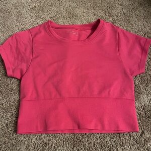 Aerie Cropped Seamless Shirt